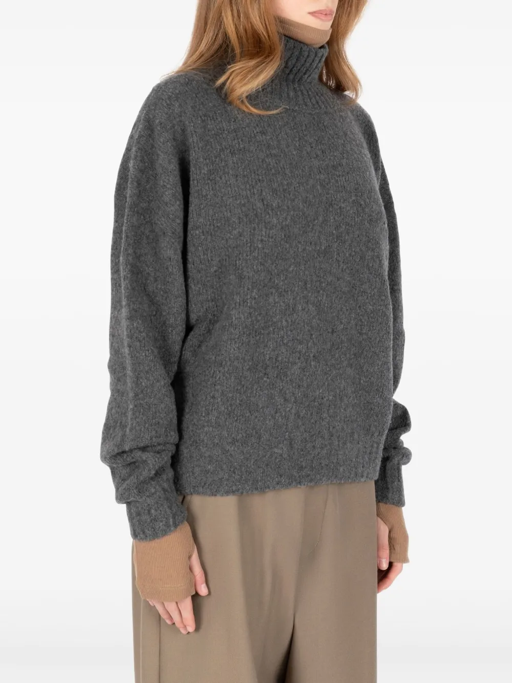 Société Anonyme Dakota gebreide coltrui Grijs