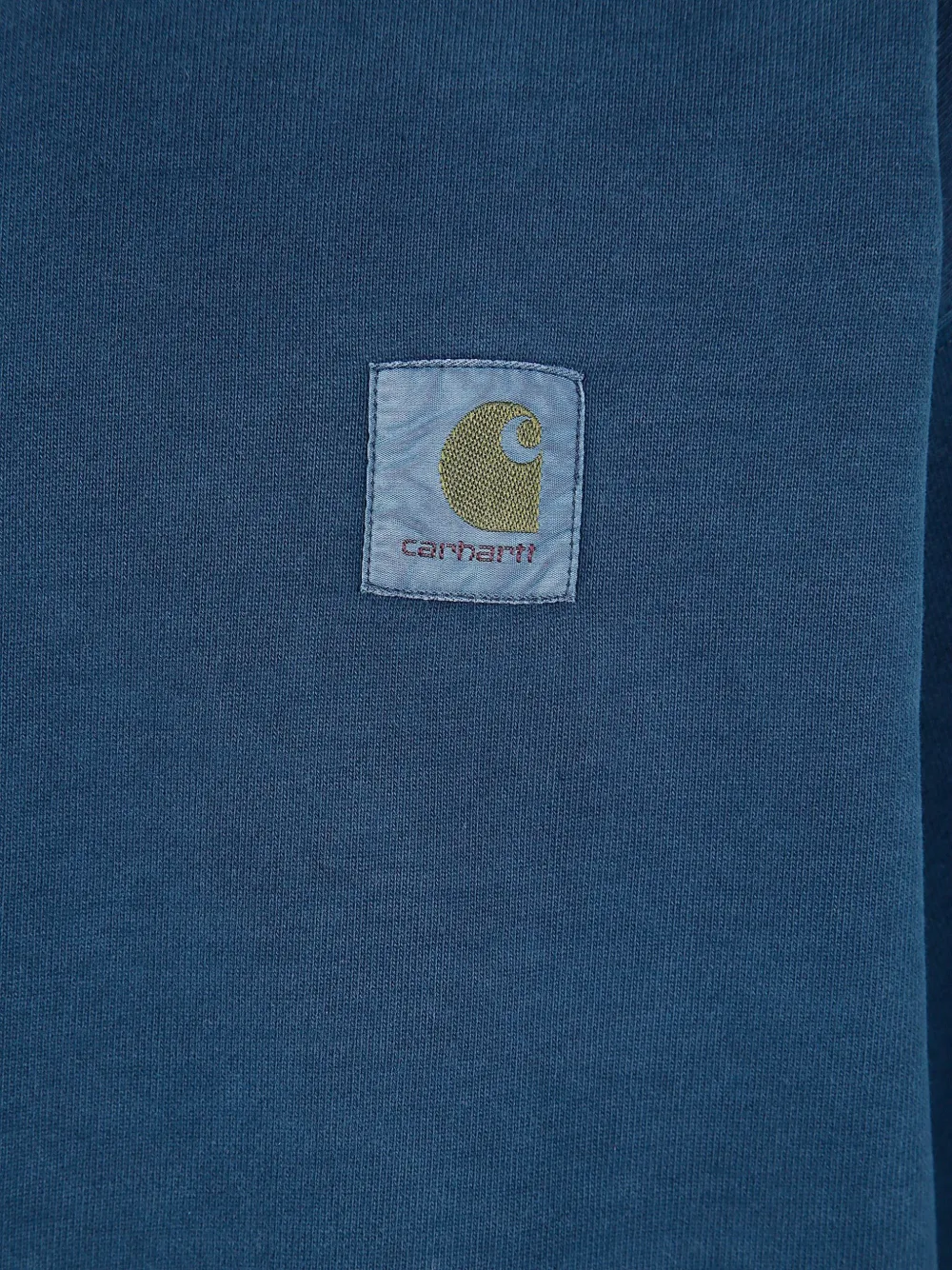 Carhartt Vista Logo-patch Sweatshirt In Blue