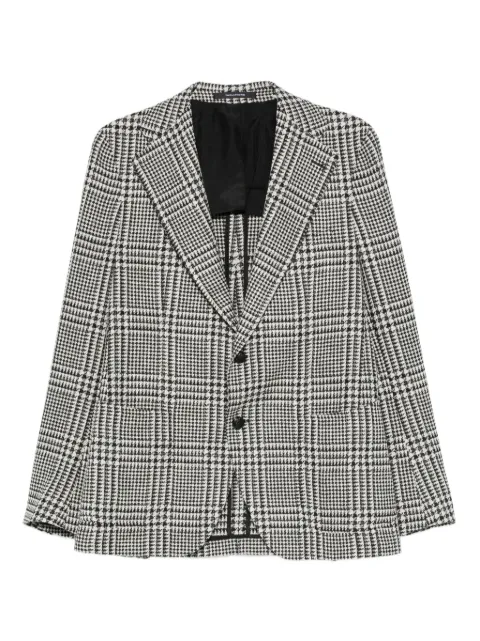 Tagliatore checked single-breasted blazer