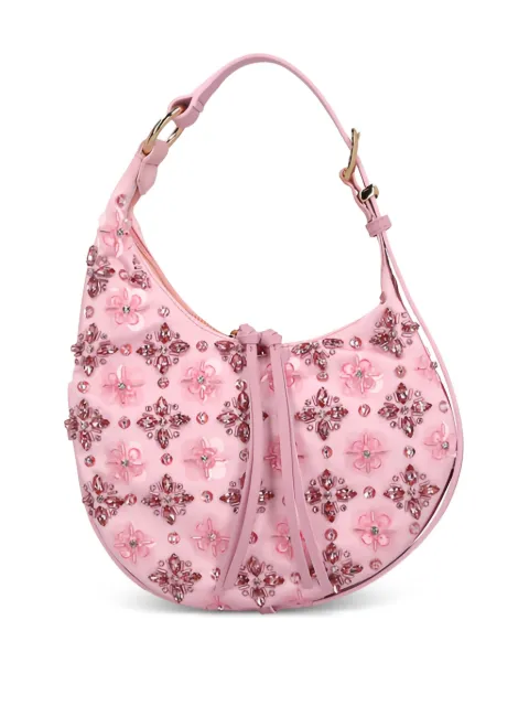 DES PHEMMES bolsa de hombro con detalles florales