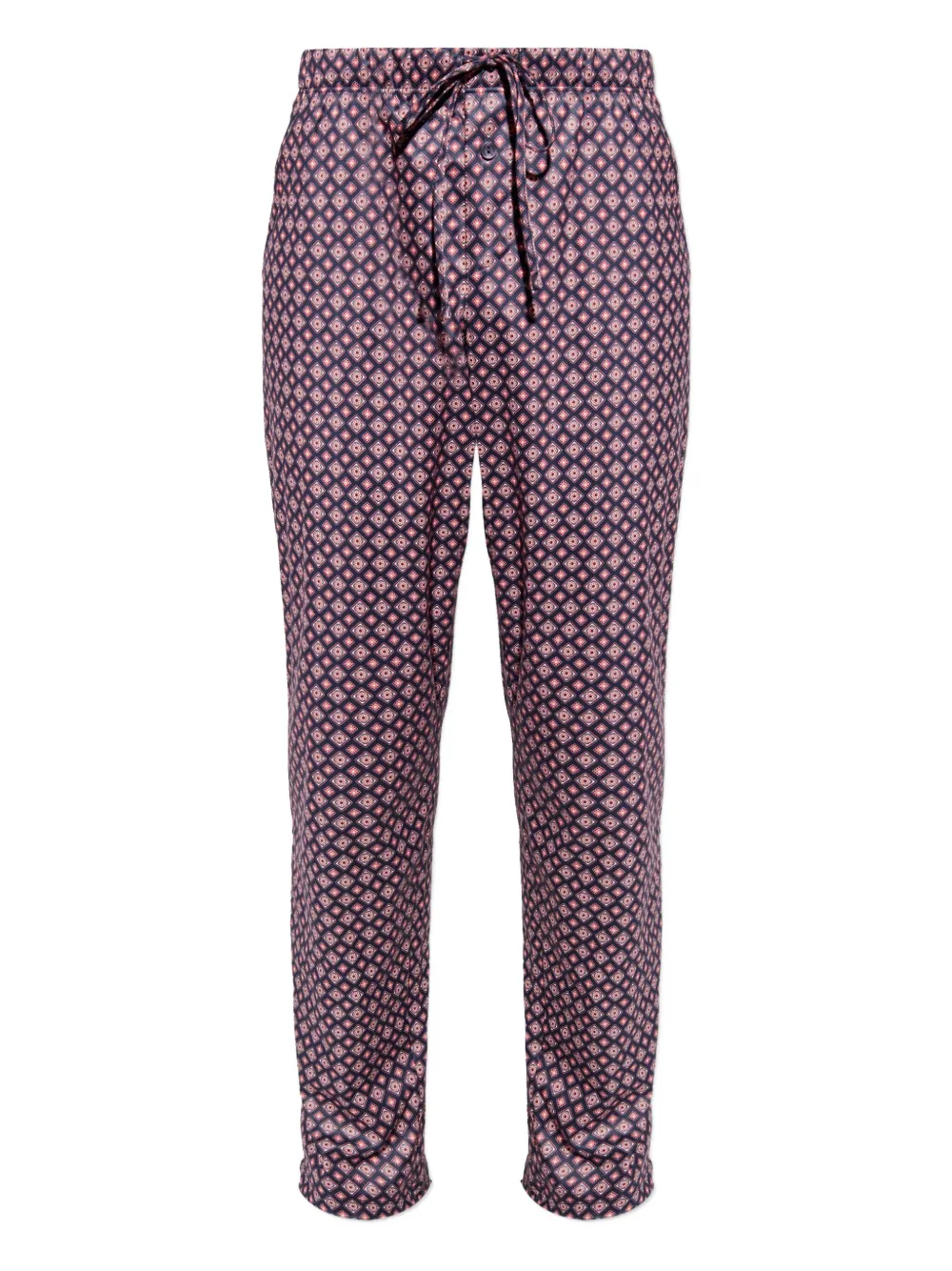 Hanro patterned drawstring trousers | Purple | Image 1