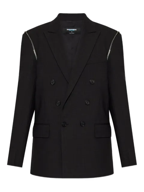 DSQUARED2 x BETTTER double-breasted zip blazer