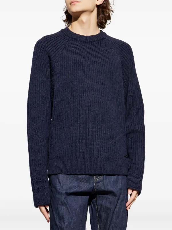 DSQUARED2 クルーネック セーター | ブルー | FARFETCH JP
