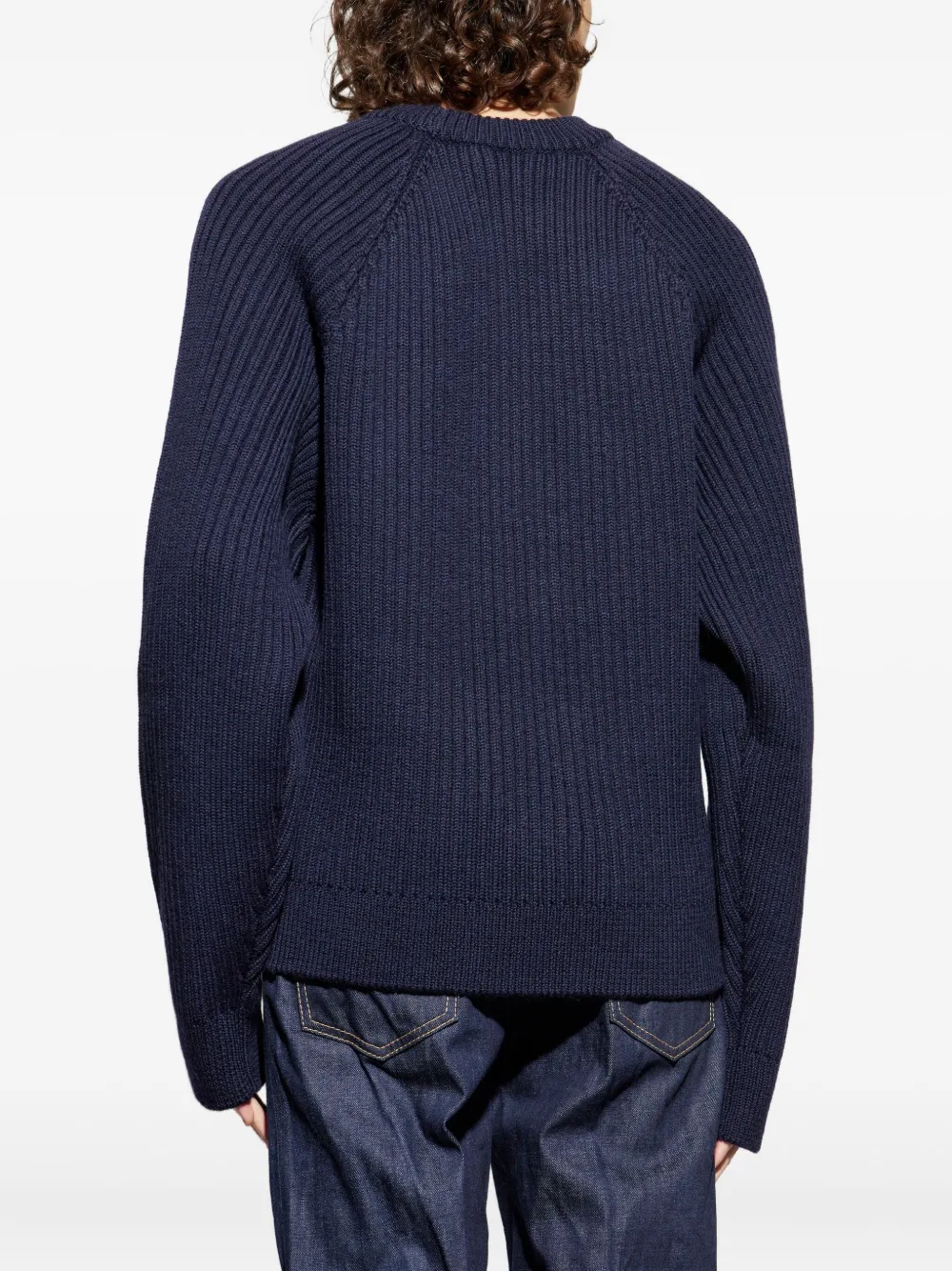 DSQUARED2 Sweater met ronde hals Blauw