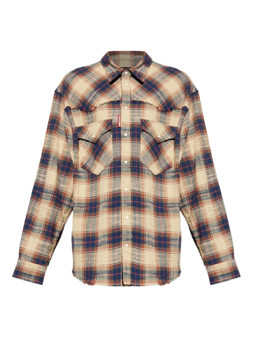 DSQUARED2 Camicia a quadri | toni neutri | Image 1