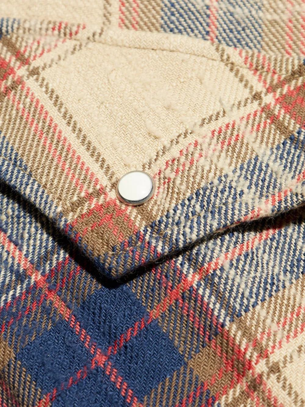 DSQUARED2 Geruit overhemd Beige