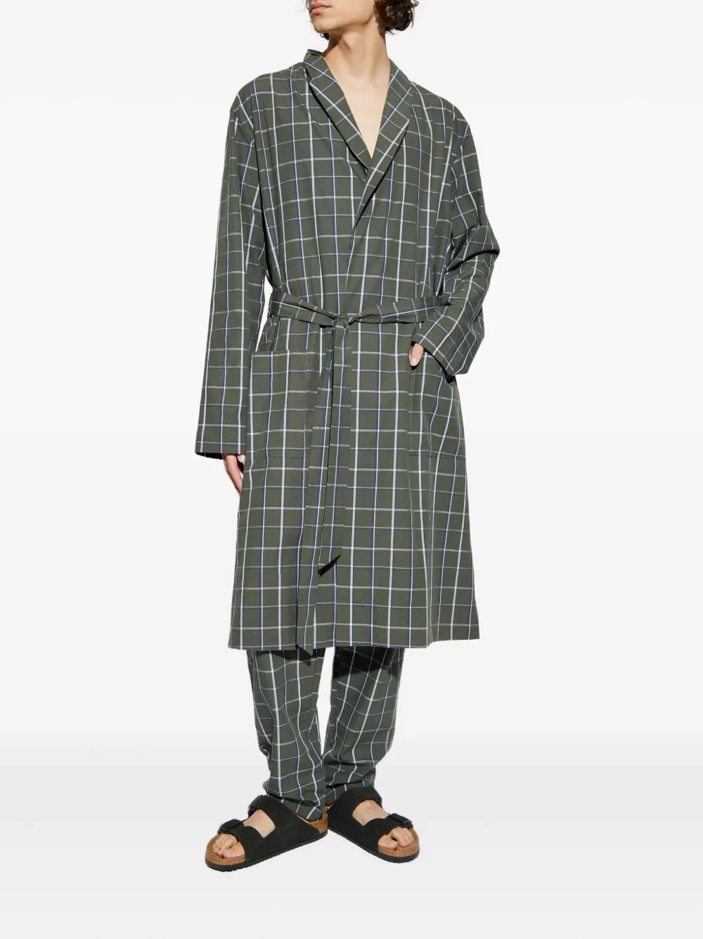 Hanro checked drawstring pyjama | Image 2