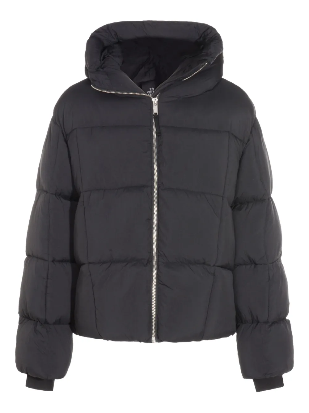 Thom Krom hooded zip jacket | Black | Image 1
