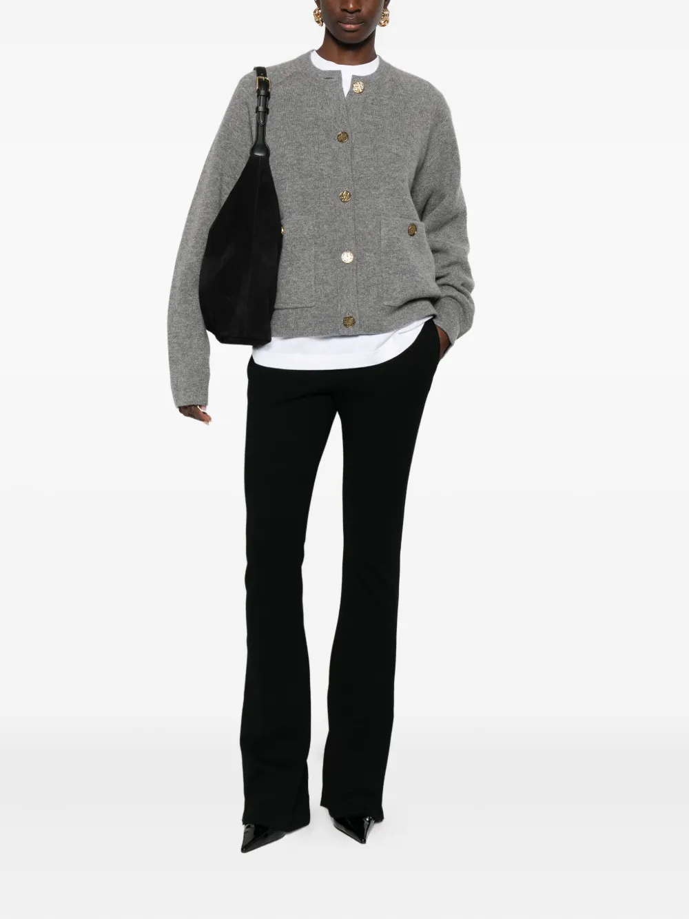 TOTEME buttoned patch-pocket cardigan | Cardigans | Image 2