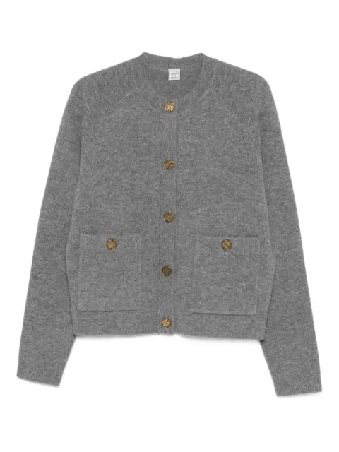 TOTEME buttoned patch-pocket cardigan