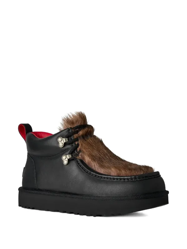 ugg ambush boots ファーブーツ　28cm UGG x Ambush ファートリム ブーツ | ブラック | FARFETCH JP