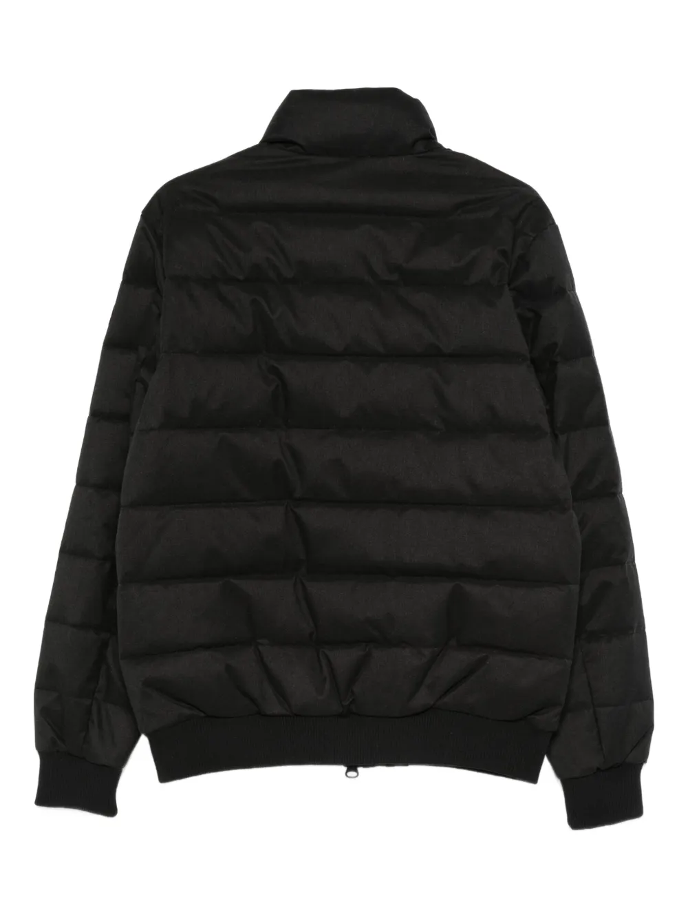 Save The Duck Herbie Puffer Jacket In Flannel-textured Fabric Clothing In Black