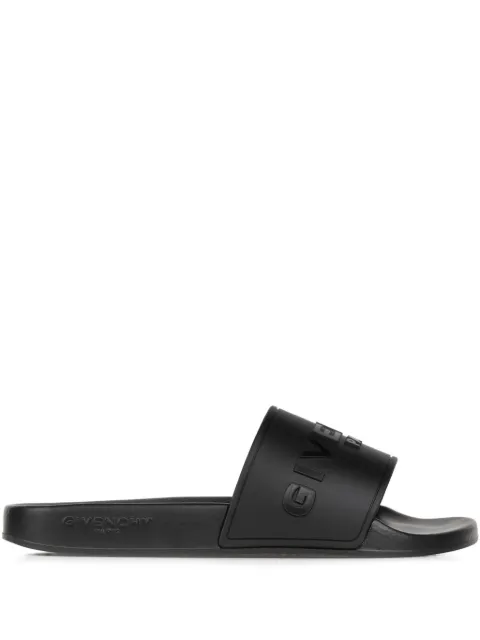 Givenchy embossed slides