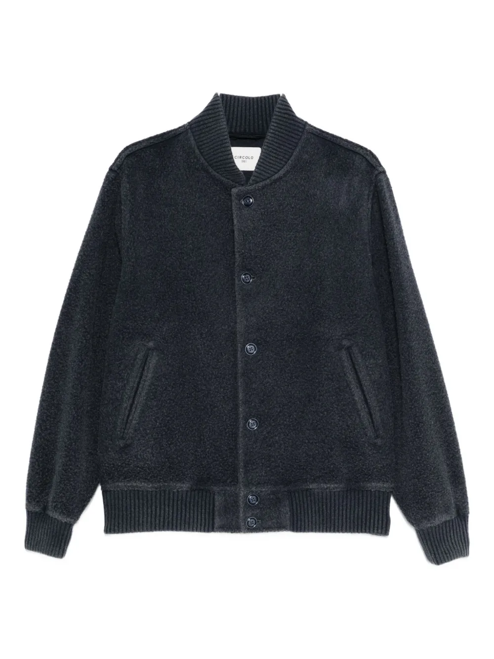 ウールボンバージャケット　ネイビー　M 中綿　ラグラン　厚手　フライト yb240924kjngmlmu-4.jpg