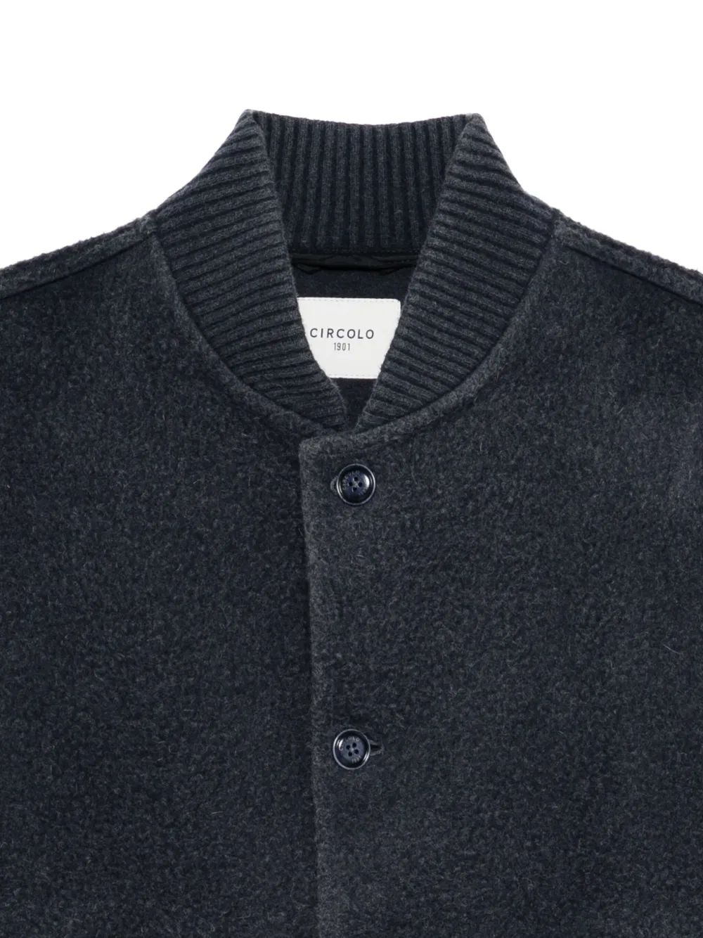 Circolo 1901 Bomberjack met knopen Blauw