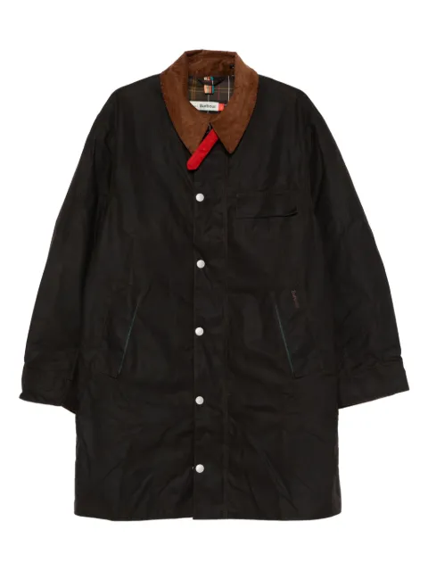 Barbour corduroy-collar jacket