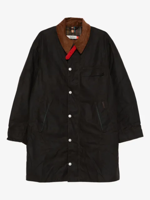 Barbour corduroy-collar jacket