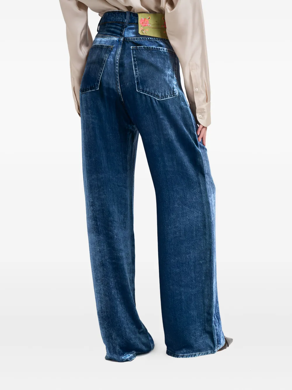 Pierre-louis Mascia Kankam Trousers In Blue