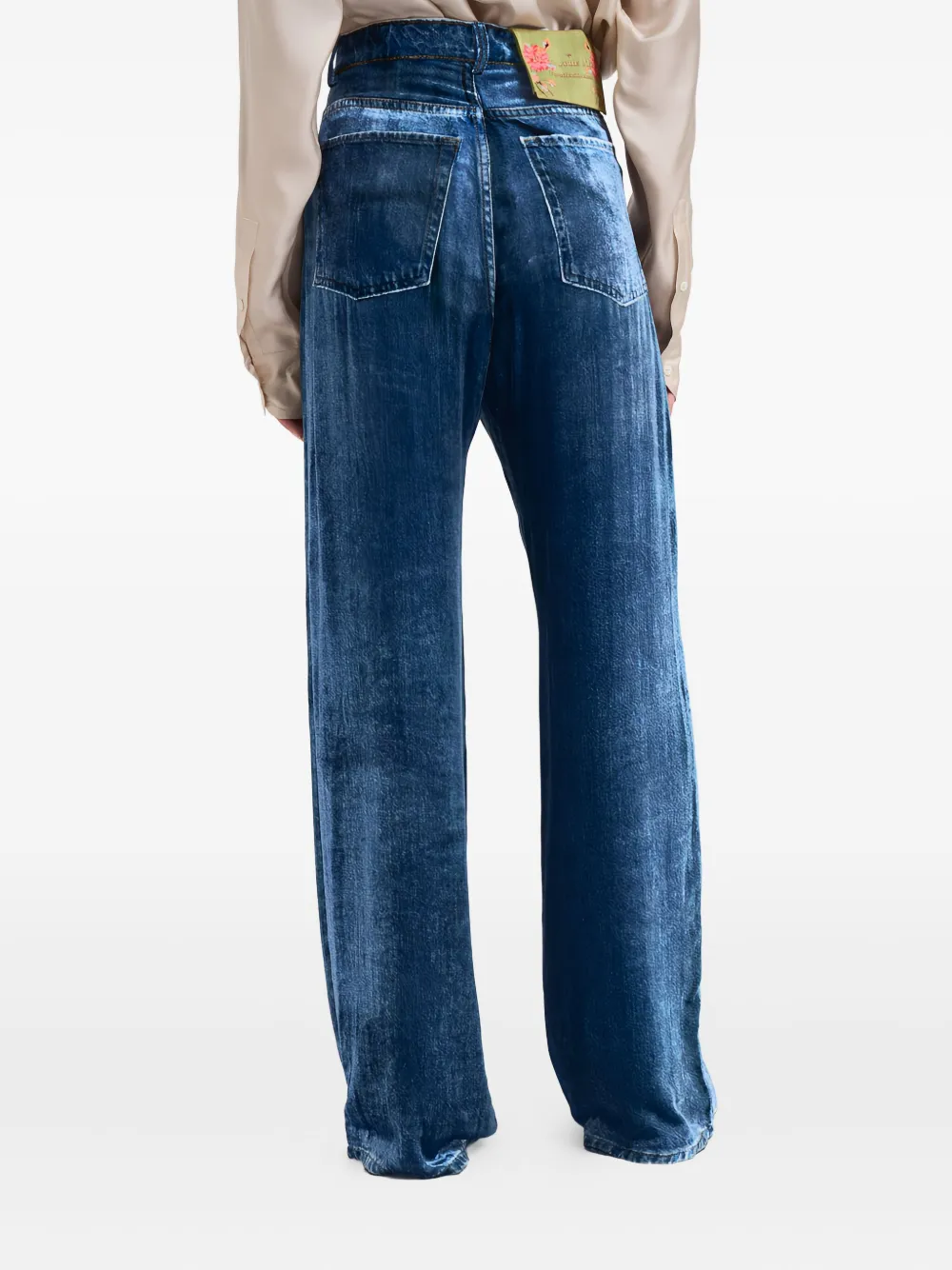 Pierre-louis Mascia Kankam Trousers In Blue