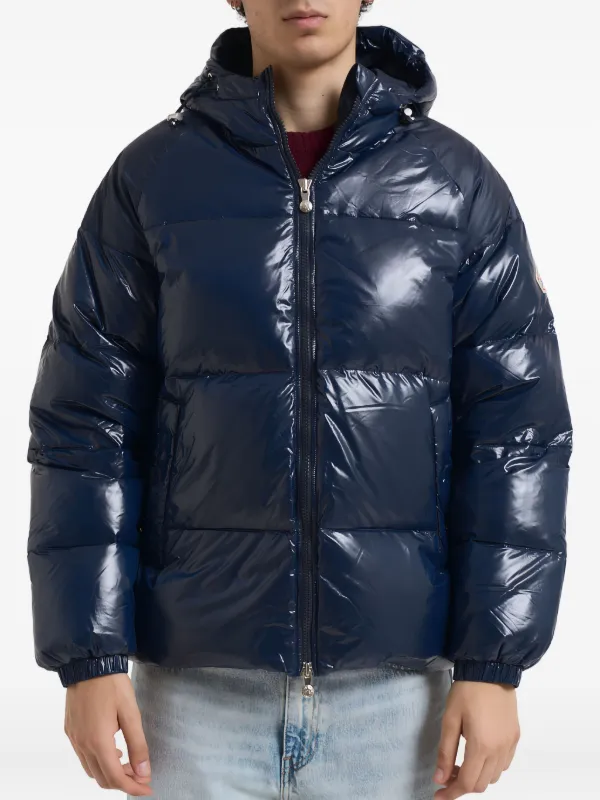 Pyrenex Hooded Puffer Jacket Blue FARFETCH TR - Main Image