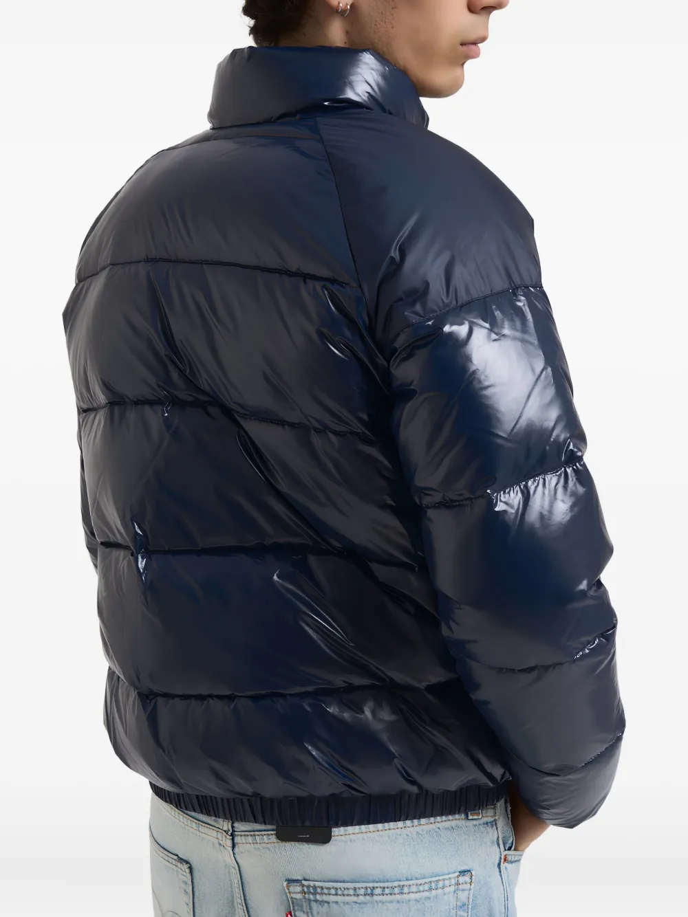 Pyrenex Zip-fastening Puffer Jacket In Blue