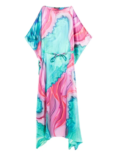 Roberto Cavalli vestido midi con cinturón