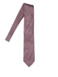 Zegna patterned tie - Pink