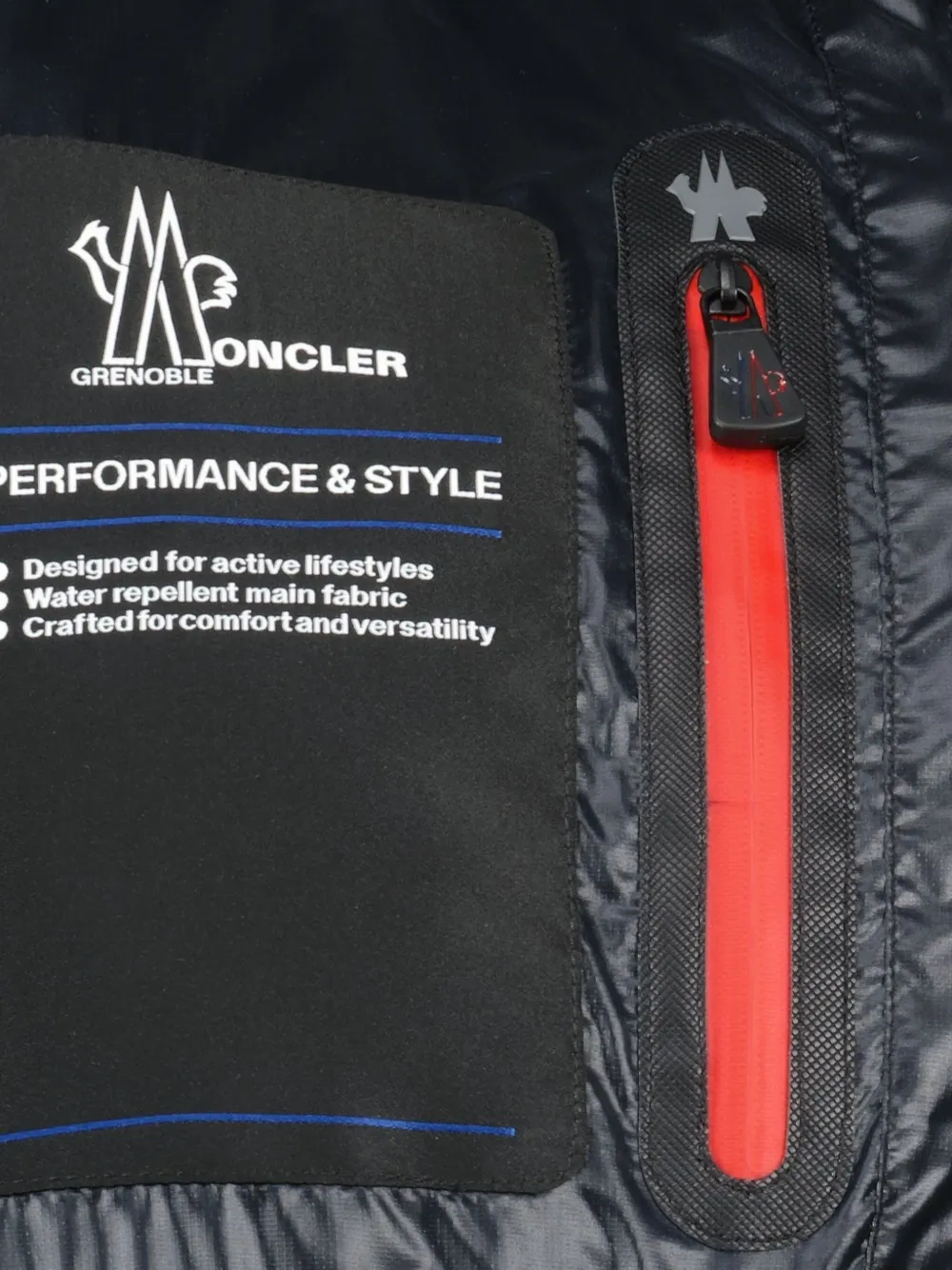 Moncler Zipped Hooded Cardigan In Black