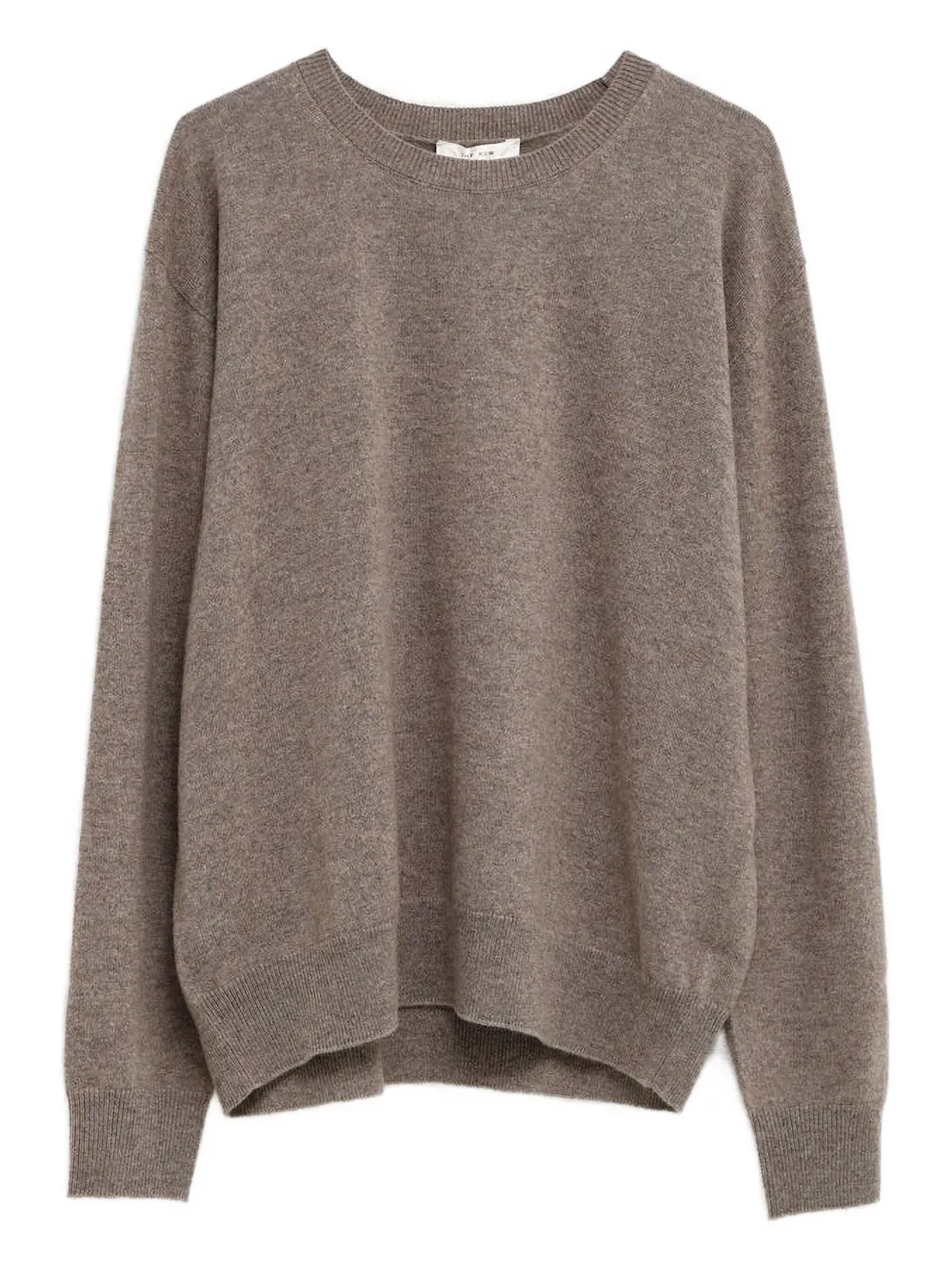 The Row Crew-neck Cashmere In Brown