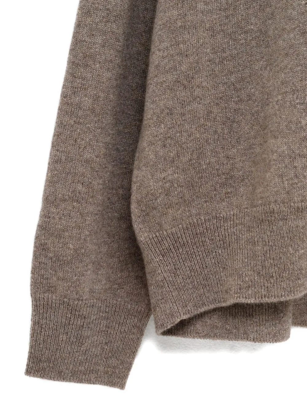 The Row Crew-neck Cashmere In Brown