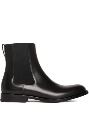 Studio Nicholson 40mm Leather Boots | Black | FARFETCH