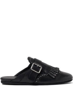 Ferragamo ガンチーニ ミュール | ブラック | FARFETCH JP