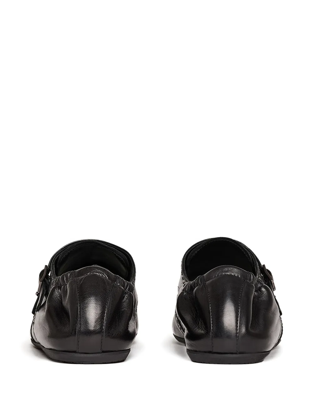 Scarosso Johnny brogue gespschoenen Zwart