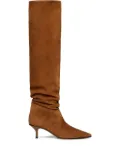 Scarosso Barbara pointed-toe boots - Brown