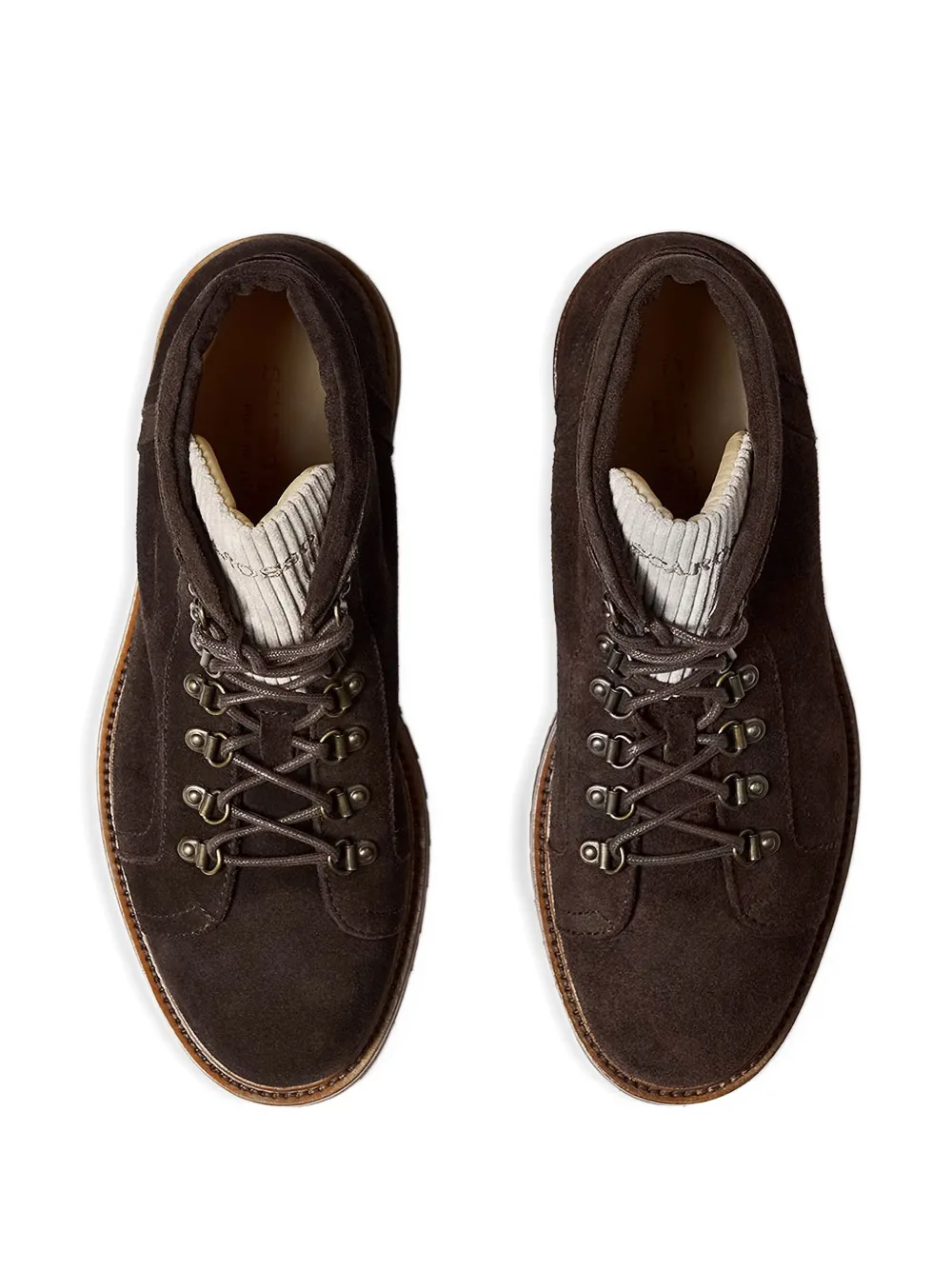 Scarosso Theodore Mocha Suede In Brown