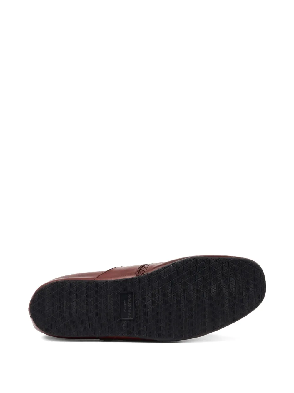 Scarosso Julian Fringed Buckled Monk Shoes In Brown