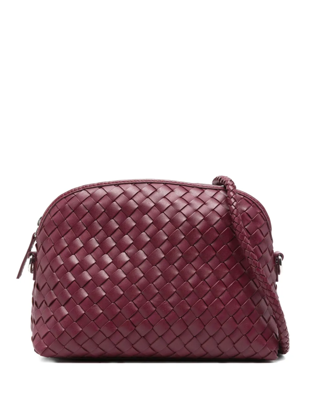 Dragon Diffusion Woven Chunky Fellini Pochette In Red