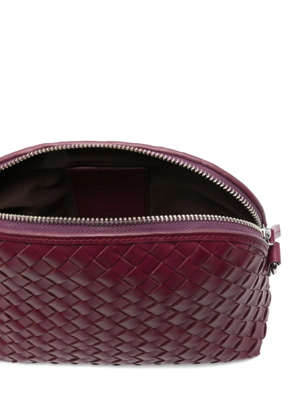 Dragon Diffusion Woven Chunky Fellini Pochette In Red