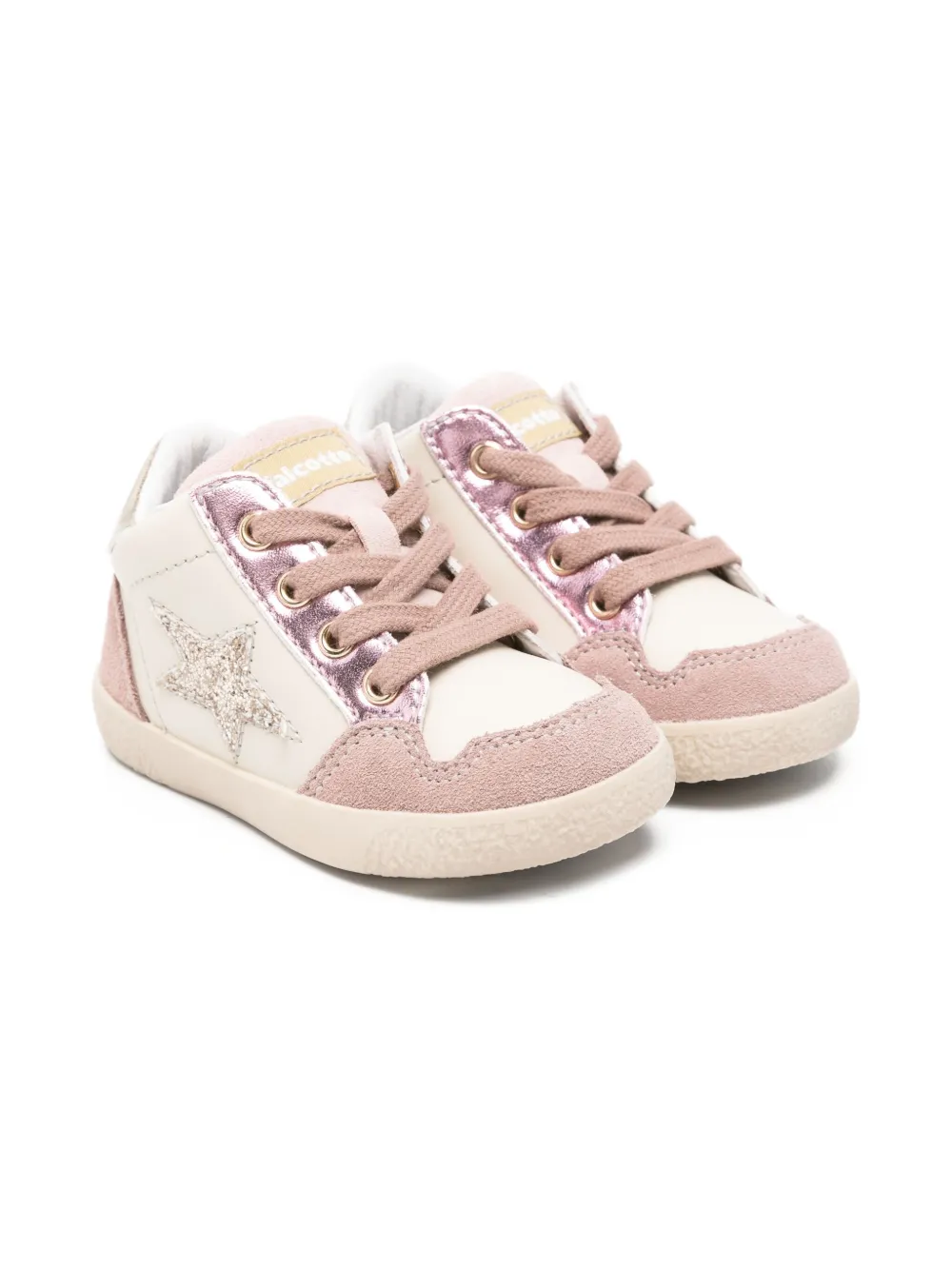 Falcotto Sneakers met ster applicatie ROSA