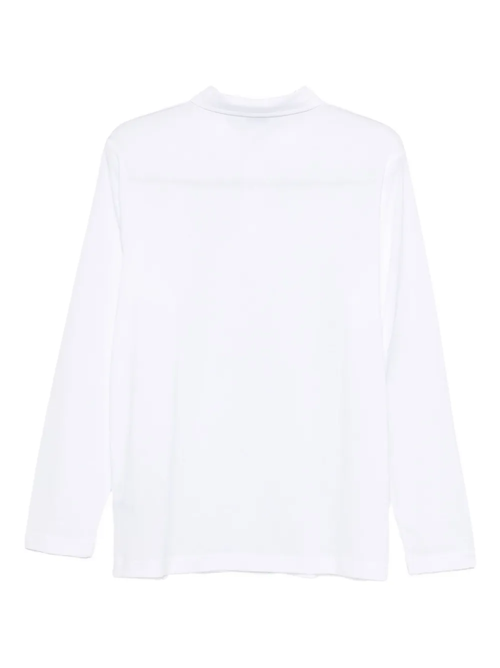 Sunspel buttoned polo shirt - Wit
