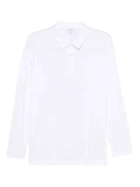 Sunspel buttoned polo shirt