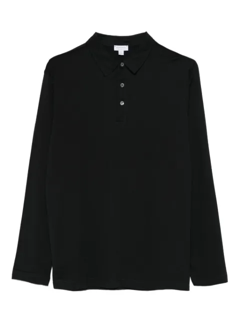 Sunspel long-sleeve polo shirt