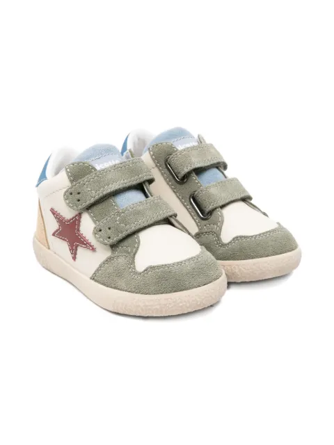 Falcotto star-appliqué strap sneakers