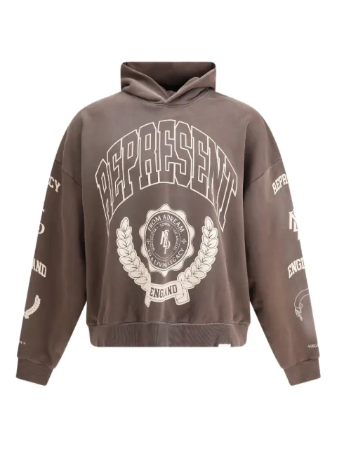 Represent crest graphic hoodie