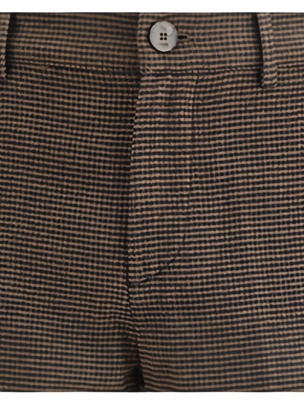 Cruna Patterned Trousers In Brown