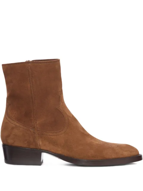 Buttero suede ankle boots