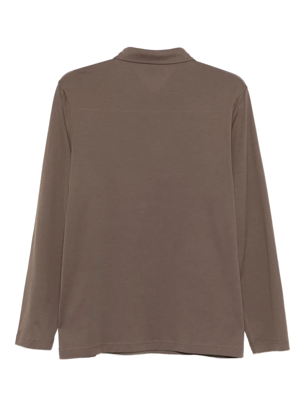 Sunspel buttoned polo shirt - Bruin