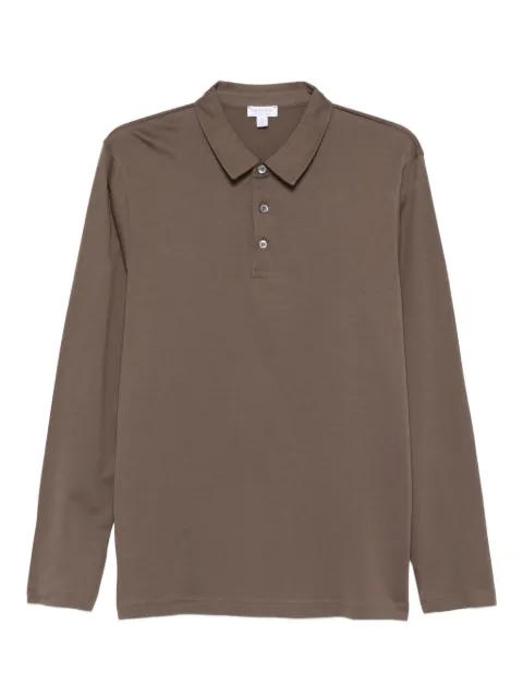 Sunspel buttoned polo shirt