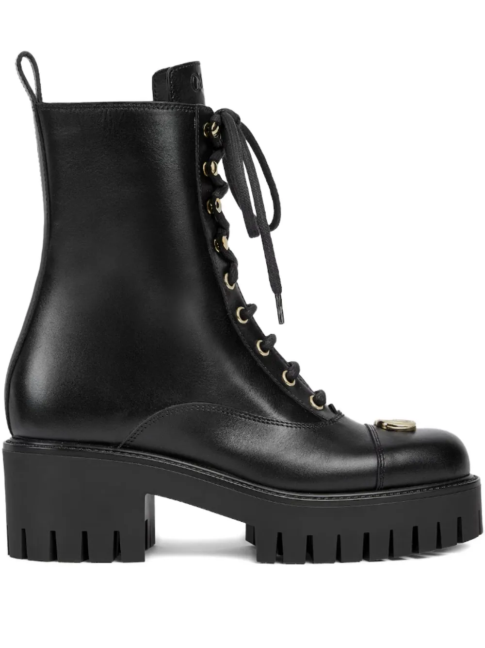 Gucci 60mm lace-up boots Zwart