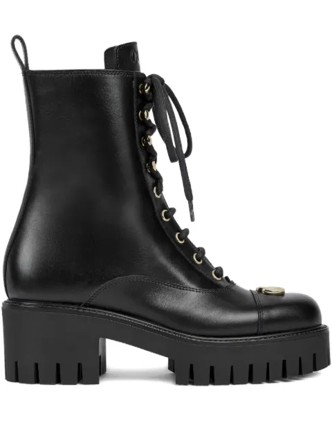 Gucci 60mm lace-up boots
